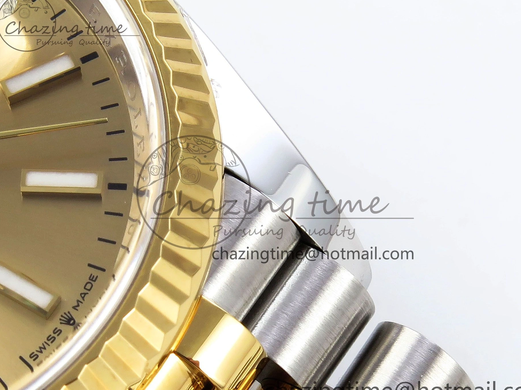 MiroTime 0205 DateJust 36 126233 Clean 1:1 Best Edition 904L Steel YG Stick Dial on SS YG Jubilee Bracelet VR Trendy 1501